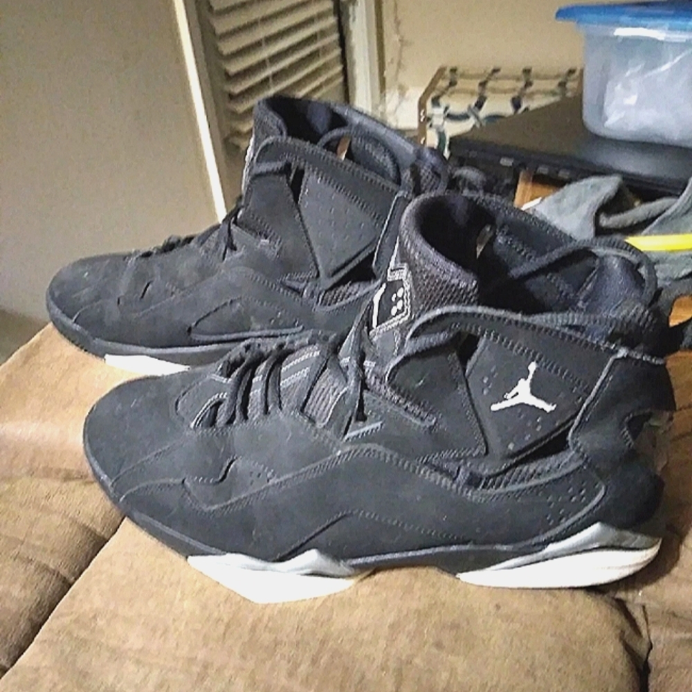Air Jordan True Flight Black Cool Grey size 10.5